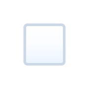 ▫️ Emoji Quadrado Branco Pequeno na JoyPixels 6.5.