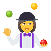 🤹‍♀️ Emoji Jongleurin JoyPixels 6.5.