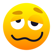 🥴 Emoji Rosto Embriagado na JoyPixels 6.5.