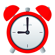 ⏰ Emoji Reloj Despertador en JoyPixels 7.0.