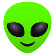 Émoji 👽 Alien sur JoyPixels 7.0.