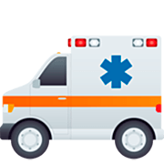 🚑 Emoji Ambulância na JoyPixels 7.0.