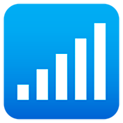📶 Emoji balkenförmige Signalstärkenanzeige JoyPixels 7.0.