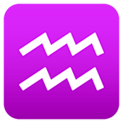 ♒ Emoji Signo De Aquário na JoyPixels 7.0.