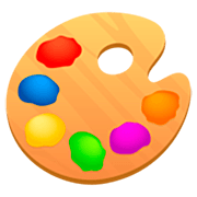 Emoji 🎨 Tavolozza Dei Colori su JoyPixels 7.0.
