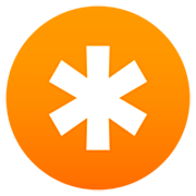 Emoji *️ Stellina su JoyPixels 7.0.