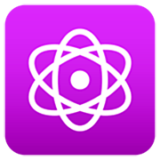 ⚛️ Emoji Símbolo De átomo en JoyPixels 7.0.