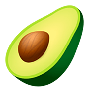 🥑 Emoji Abacate na JoyPixels 7.0.