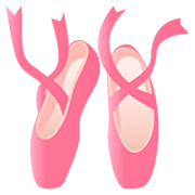 🩰 Emoji Zapatillas De Ballet en JoyPixels 7.0.