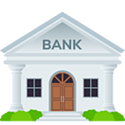 🏦 Emoji Banco en JoyPixels 7.0.
