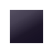 Émoji ◾ Carré Petit Moyen Noir sur JoyPixels 7.0.