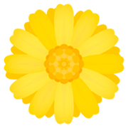 🌼 Emoji gelbe Blüte JoyPixels 7.0.