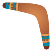 Émoji 🪃 Boomerang sur JoyPixels 7.0.