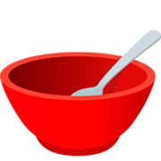 Emoji 🥣 Ciotola Con Cucchiaio su JoyPixels 7.0.