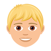 👦🏼 Emoji Menino: Pele Morena Clara na JoyPixels 7.0.
