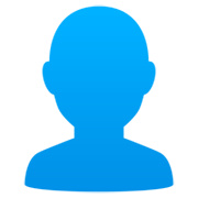 👤 Emoji Silueta De Busto en JoyPixels 7.0.