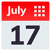 Emoji 📅 Calendario su JoyPixels 7.0.