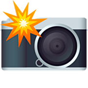 Emoji 📸 Fotocamera Con Flash su JoyPixels 7.0.
