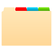 Émoji 🗂️ Intercalaires sur JoyPixels 7.0.