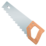 🪚 Emoji Sierra de carpintería en JoyPixels 7.0.