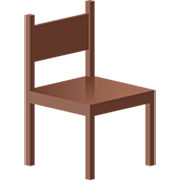 Émoji 🪑 Chaise sur JoyPixels 7.0.