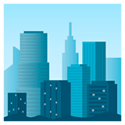 🏙️ Emoji Cidade na JoyPixels 7.0.