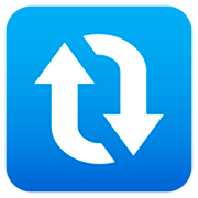 Emoji 🔃 Frecce Verticali Che Ruotano In Senso Orario su JoyPixels 7.0.
