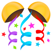 🎊 Emoji Confete na JoyPixels 7.0.