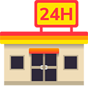 🏪 Emoji Tienda 24 Horas en JoyPixels 7.0.