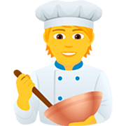🧑‍🍳 Emoji cocinar en JoyPixels 7.0.