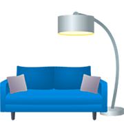 🛋️ Emoji Sofá E Luminária na JoyPixels 7.0.