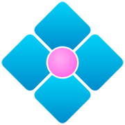 💠 Emoji Rautenform mit Punkt JoyPixels 7.0.