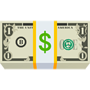 💵 Emoji Dollar-Banknote JoyPixels 7.0.
