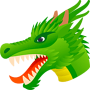 🐲 Emoji Rosto De Dragão na JoyPixels 7.0.