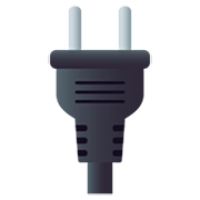 Émoji 🔌 Câble Avec Fiche électrique sur JoyPixels 7.0.