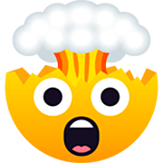 🤯 Emoji Cabeza Explotando en JoyPixels 7.0.