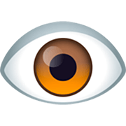 👁️ Emoji Olho na JoyPixels 7.0.