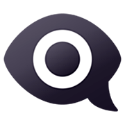 👁️‍🗨️ Emoji Auge in Sprechblase JoyPixels 7.0.