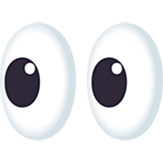 👀 Emoji Olhos na JoyPixels 7.0.