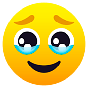🥹 Emoji Rosto Segurando As Lágrimas na JoyPixels 7.0.