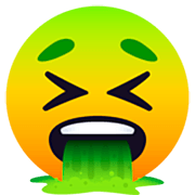 🤮 Emoji Cara Vomitando en JoyPixels 7.0.