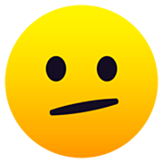 🫤 Emoji Cara Con Boca Diagonal en JoyPixels 7.0.