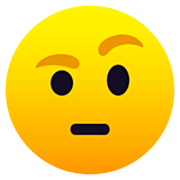 🤨 Emoji Cara Con Ceja Alzada en JoyPixels 7.0.