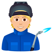 🧑🏼‍🏭 Emoji Fabrikarbeiter(in): mittelhelle Hautfarbe JoyPixels 7.0.