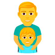 👨‍👦 Emoji Familie: Mann, Junge JoyPixels 7.0.
