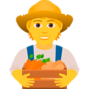 Emoji 🧑‍🌾 Agricoltore su JoyPixels 7.0.
