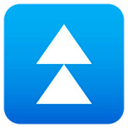 ⏫ Emoji Triángulo Doble Hacia Arriba en JoyPixels 7.0.