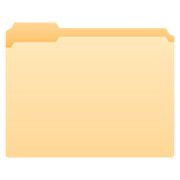 Emoji 📁 Cartella File su JoyPixels 7.0.