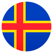 Flagge: Ålandinseln JoyPixels 7.0.