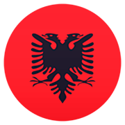 Drapeau : Albanie JoyPixels 7.0.